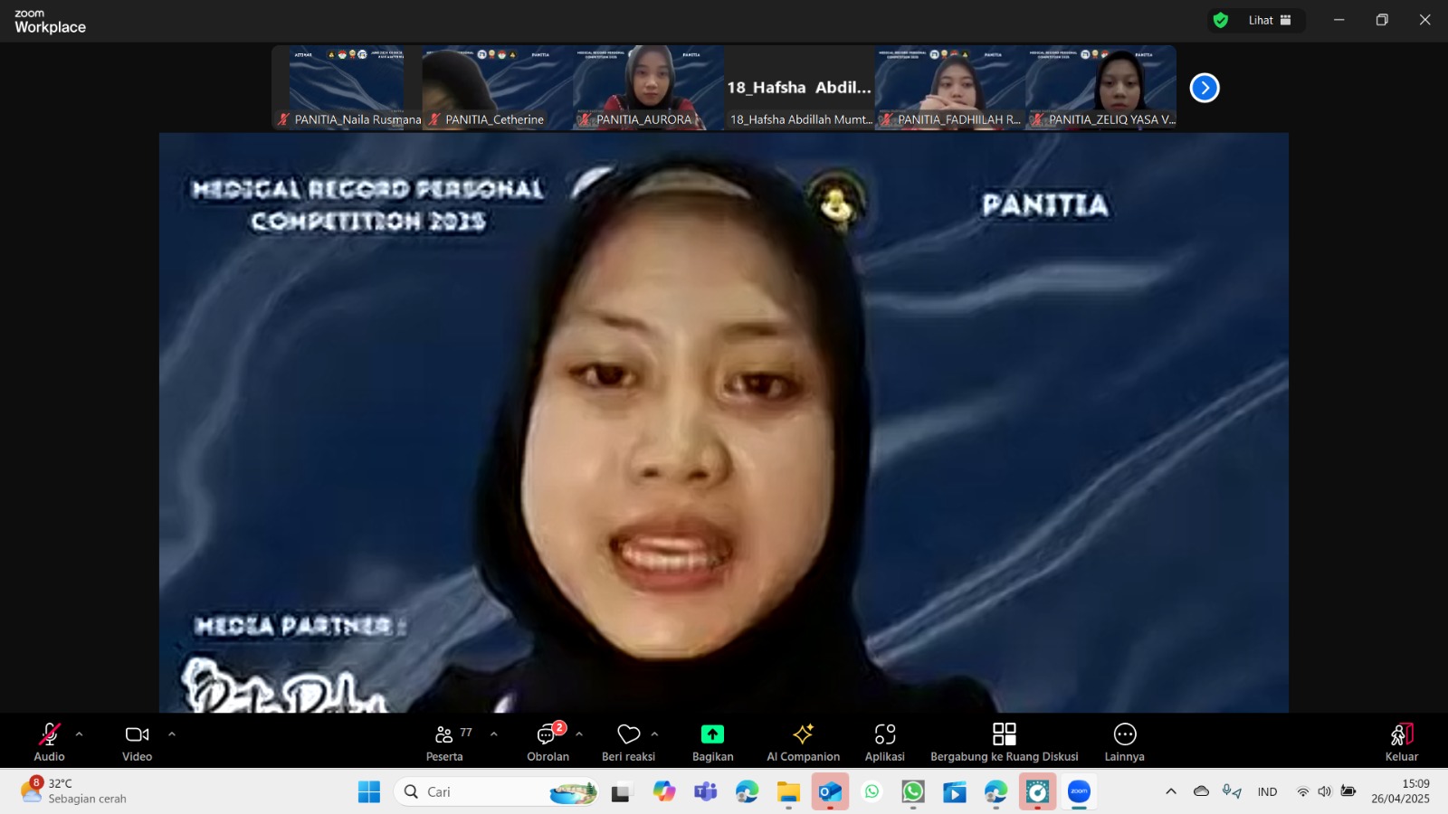 Pembukaan Acara oleh MC 